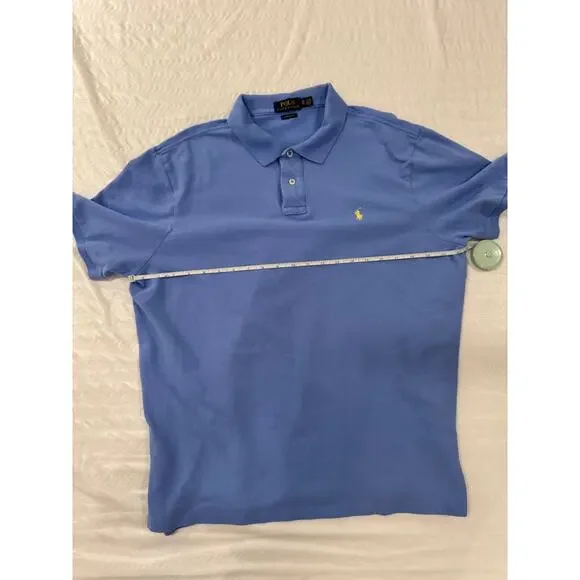 Polo Ralph Lauren Men’s XL Classic Fit Polo Light Blue Preppy Quiet Luxury - Picture 6 of 16
